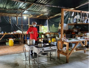 Figure 4. Papash camp kitchen